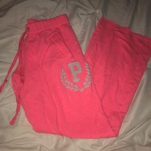 VS pink boyfriend sweatpants XS